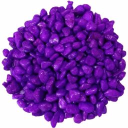 PURPLE Color Decorative Marble Stone Pebbles Packs of 1 KG Polished Asymmetrical Marble Stone-picture-27
