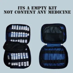 NA Homeopathic medicine storage kit (EMPTY) BLUE COLOR Pill Box-picture-23