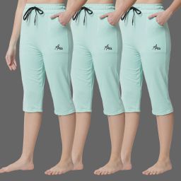 Women Multicolor Capri-image-2