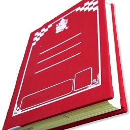 Ledger Small Notebook Size - 375 Pages - Exceptional Quality Canvas Bound - 110 GSM Thick High Bright Ultra Smooth Paper - Super Heavy Quality Ledger 1-Part Ledger-image-58