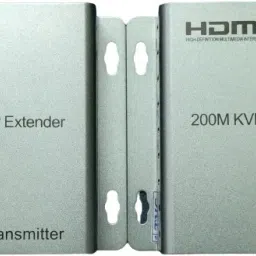RAMEX Pair of HDMI USB KVM Extender Over Cat5e/6 Upto 200M 1 Ports 1000 Mbps Network Switch-56
