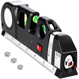 LASER LEVEL TOOL Laser Level Line Laser Tape Ruler || Adjusted and Metric Rulers Level Pro Non-magnetic Electronic Level-picture-10