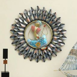 vedas Iron Musician Blue People and Places Wall Art-picture-35