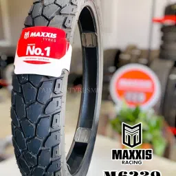 M6239 54S (ONLY TYRE) 90/90-21 Front Two Wheeler Tyre-image-19