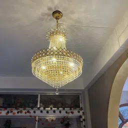 LED Crystal Big Size Jhumar Lamp Ceiling Light For Living Room/Hall Chandelier Ceiling Lamp-picture-5