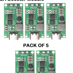 PACK OF 5 3S2A 18650 Lithium Ion Charger Type C to 3S 12.6V 2A Booster Module Electronic Components Electronic Hobby Kit-5