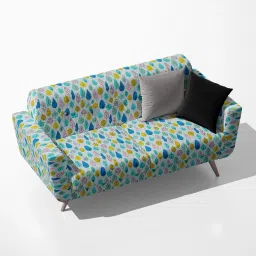 AZ5007964SOF_FB_RF_R-SP_D56^80_VL Colored Autumn Leaves D2 Velvet Sofa Fabric Sofa Fabric-42