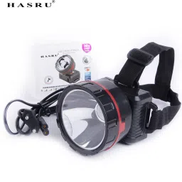 RECHARGEABLE HEAD LIGHT Torch Power single LED lamp headlight adjustment design 2 hrs Torch Emergency Light-18