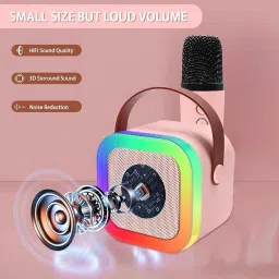 GloWio Colorful karaoke Sound system high performance battery A605 K11 Speaker Mount image 2