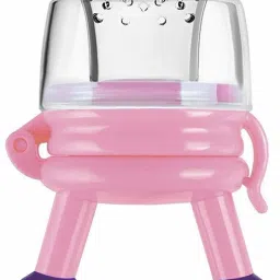 Baby Love Fruit Feeder Pacifier Food Feeder Silicone Nipple Teething Toy Teether and Feeder (Purple) Teether and Feeder-25