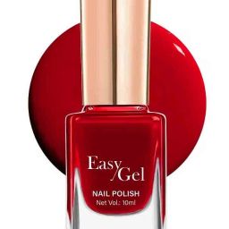 NEW Glossy Finish Nail Enamel With Quick Dry Nail Polish RED WINE-image-14