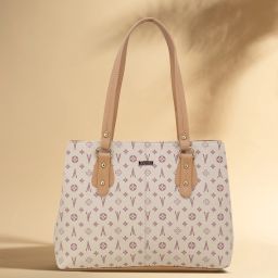Women Beige Shoulder Bag - Extra Spacious-image-22