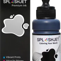Splashjet T673 Refill Ink for EP L800 , L805, L810, L850 Printer - (70gm x 1 BK) - 505278 Black Ink Bottle-21