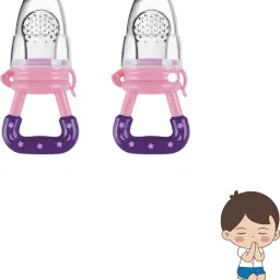 SST Sales Baby Food And Fruit Nibbler & Pacifier Teether BPA Free Nibbler TH323 Feeder-image-96