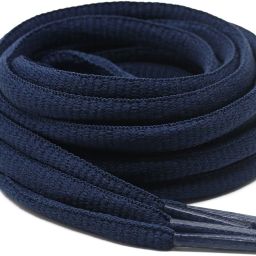 HOME13 Round Oval Shoes laces Athletic Shoe Laces for Sport/Running Shoes Shoe Strings (47inch_120cm, Navy Blue Color, 4) Shoe Lace-image-81