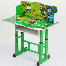 pnasgl Kids study Table & Chair with Adjustable Height Engineered Wood Study Table image 3