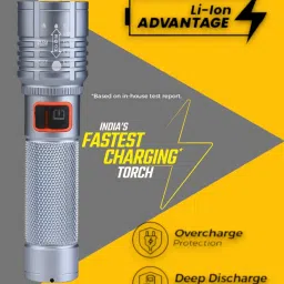 3baan X353 Heavy Duty Powerful Torch–Bright LED Torch for Camping, Hiking & Night Use Torch image 2