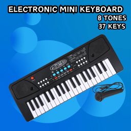 (Piano Keyboard) Toy with 37 Key, Recording and Mic, Adapter for DC Power F313 (Piano Keyboard) Toy with 37 Key, Recording and Mic, Adapter for DC Power F313 Analog Portable Keyboard-image-66