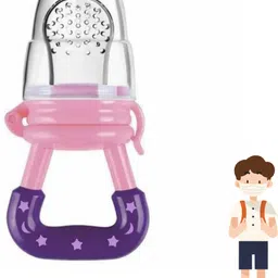 aapni dukan SST Sales Baby Food And Fruit Nibbler & Pacifier Teether BPA Free Nibbler BH397 Feeder-picture-41