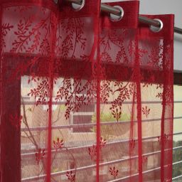 152 cm (5 ft) Net Transparent Window Curtain (Pack Of 2)-image-58