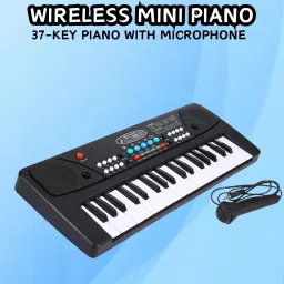 (Piano Keyboard) Toy with 37 Key, Recording and Mic, Adapter for DC Power G451 (Piano Keyboard) Toy with 37 Key, Recording and Mic, Adapter for DC Power G451 Analog Portable Keyboard-22