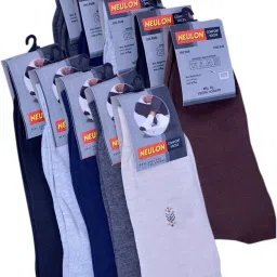 Men Solid Mid-Calf/Crew-24