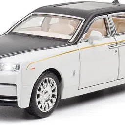 1:32 Diecast Metal Model Car Rolls Royce Phantom Toy Car For Kid Sound and Light-21