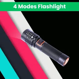 Rechargeable Torch Light, Telescopic Zoom, Ultra Bright LED Flashlight S476 Torch-image-74