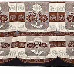 3S Light Brown Sofa Cover Set 3 Sofa Fabric-11