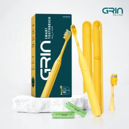 Grin Rechargeable Electric Toothbrush for Adults with 2 Brush Heads, 3 Cleaning Modes Electric Toothbrush-image-71