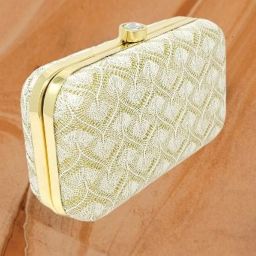 Casual, Formal, Party Gold Clutch-image-30