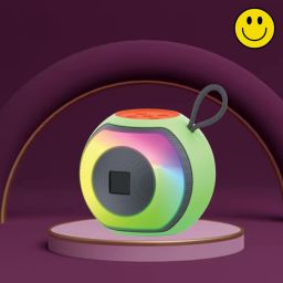 GUGGU Pearl (PORTABLE DESKTOP BLUETOOTH SPEAKER)With Stereo Sound &1200mAh BatteryF277 12 W Bluetooth Laptop/Desktop Speaker-image-99