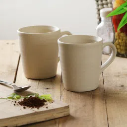 miah decor Basic 300ml White Ceramic (Set of 2) Coffee Mug-picture-28