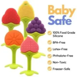 dhochak Spoon Bottle with Fruit Nibbler and Baby Teether Feeder image 2