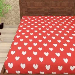 144 TC Cotton Double Printed Flat Bedsheet-image-25