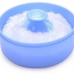 Baby Care Powder Puff For Summer Pack Of 1 Pcs In [ MULTICOLOUR ] With Case-image-46