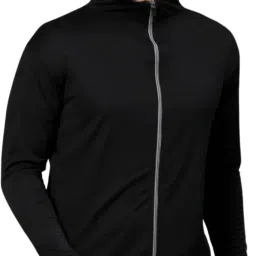 Mia Fashion Sunscreen Jacket with UV Protection UPF 50+ Jacket with Breathability & Coolrush Solid Men Wind Cheater-image-85