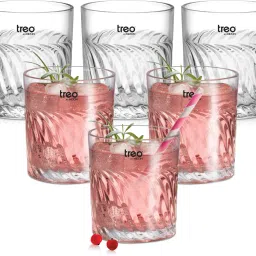 (Pack of 6) TIDE JUICE TUMBLER Glass Water/Juice Glass-image-57