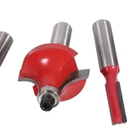 uptodatetools Router Bit, 12Pcs 8mm Shank Woodworking Cemented Carbide Router Cutter Bits Set Well Stored in Wood Carry Case Rotary Bit Set image 2