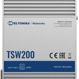 Teltonika TSW200 INDUSTRIAL UNMANAGED POE+ SWITCH 8 Ports 1000 Mbps Network Switch-21