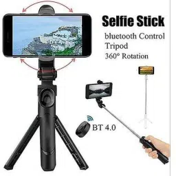 Glatoxi SELFIE STICK TRIPOD+SELFIE STICK FOR VLOGGING PHOTO Tripod, Monopod image 4