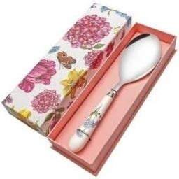 Serving Spoon | New Stainless Steel Serving Tools With Ceramic Handle Ceramic Serving Spoon Set-image-60