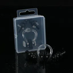 Water Protector Nose Clip and Earplug Swimming Kit Adults and Kids with carrybox Ear Plug & Nose Clip-image-20