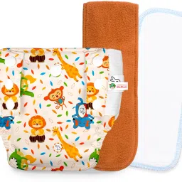 UNO Cloth Diaper Pant Combo with Magic Pad & Booster Pad,Reusable, Pull-up Style-image-47