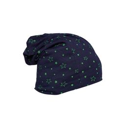 VIMAL JONNEY Unisex Navy Blue & Green Printed Beanie-15