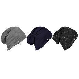 VIMAL JONNEY Unisex Set Of 3 Multicoloured Beanie-1