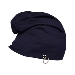 VIMAL JONNEY Unisex Navy Blue Beanie-39