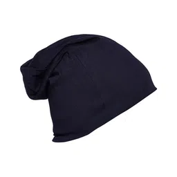 VIMAL JONNEY Navy Blue Printed Beanie-20