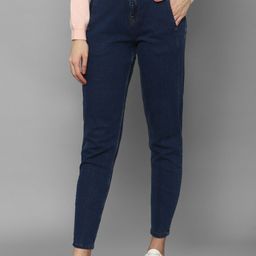 Allen Solly Woman Women Navy Blue Jeans-image-99