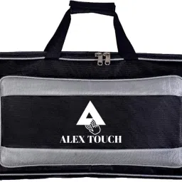 61 Keys Keyboard/Piano Bag-Cover PSR-E243, E343, E353, E363, E373, E453, E463, I455, I425, I400, I500 Heavy Padded (BLACK GREY) Keyboard Bag-10